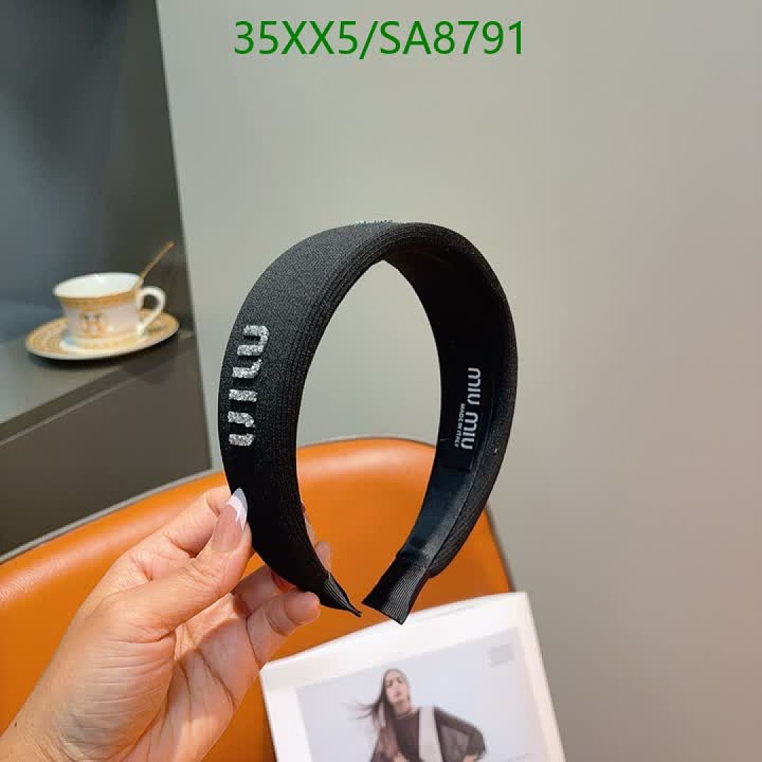 MIU MIU-Headband Code: SA8791 $: 35USD