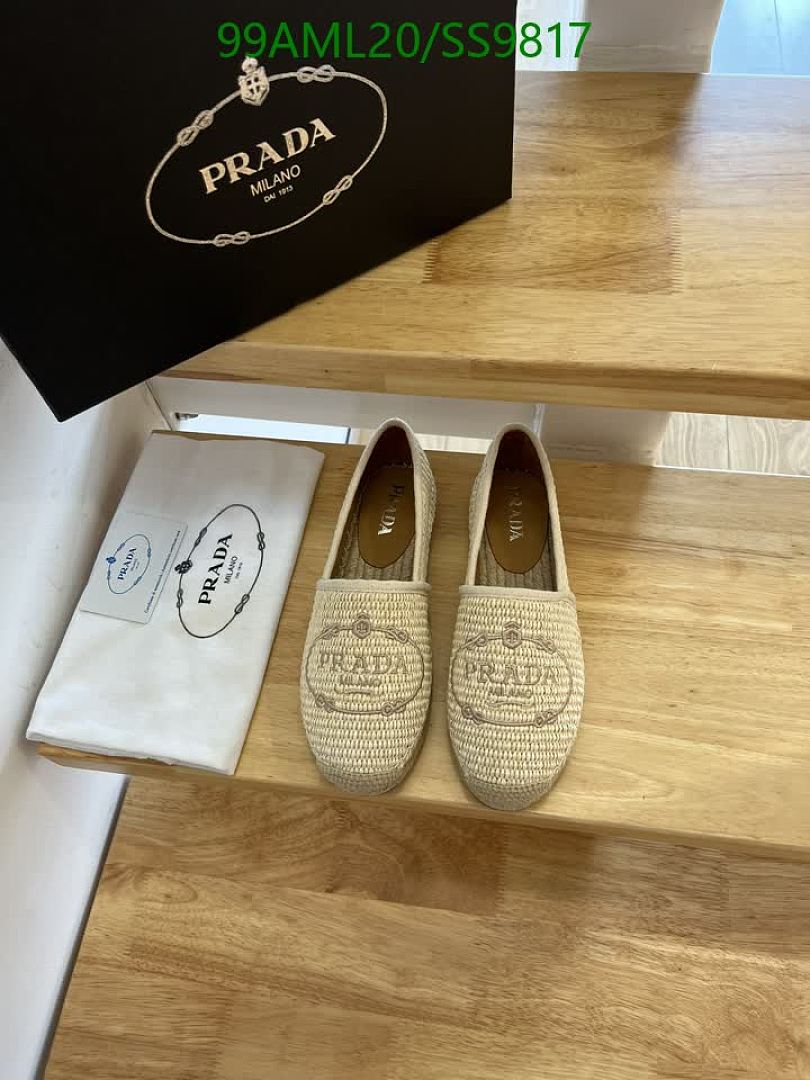 Prada-Women Shoes Code: SS9817 $: 99USD