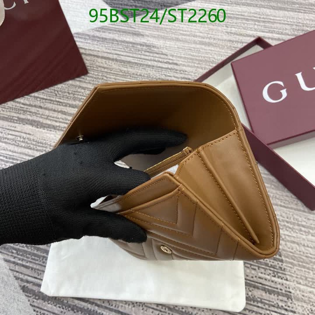 Gucci-Wallet Mirror Quality Code: ST2260 $: 95USD