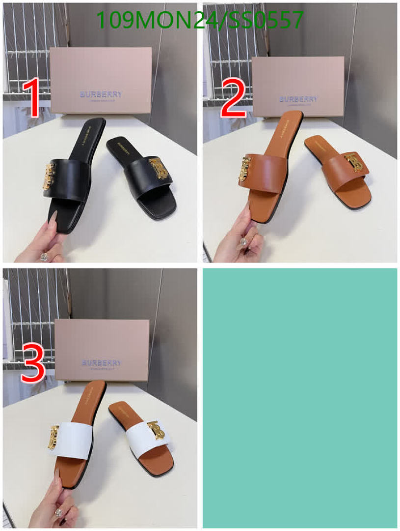 Burberry-Women Shoes Code: SS0557 $: 109USD