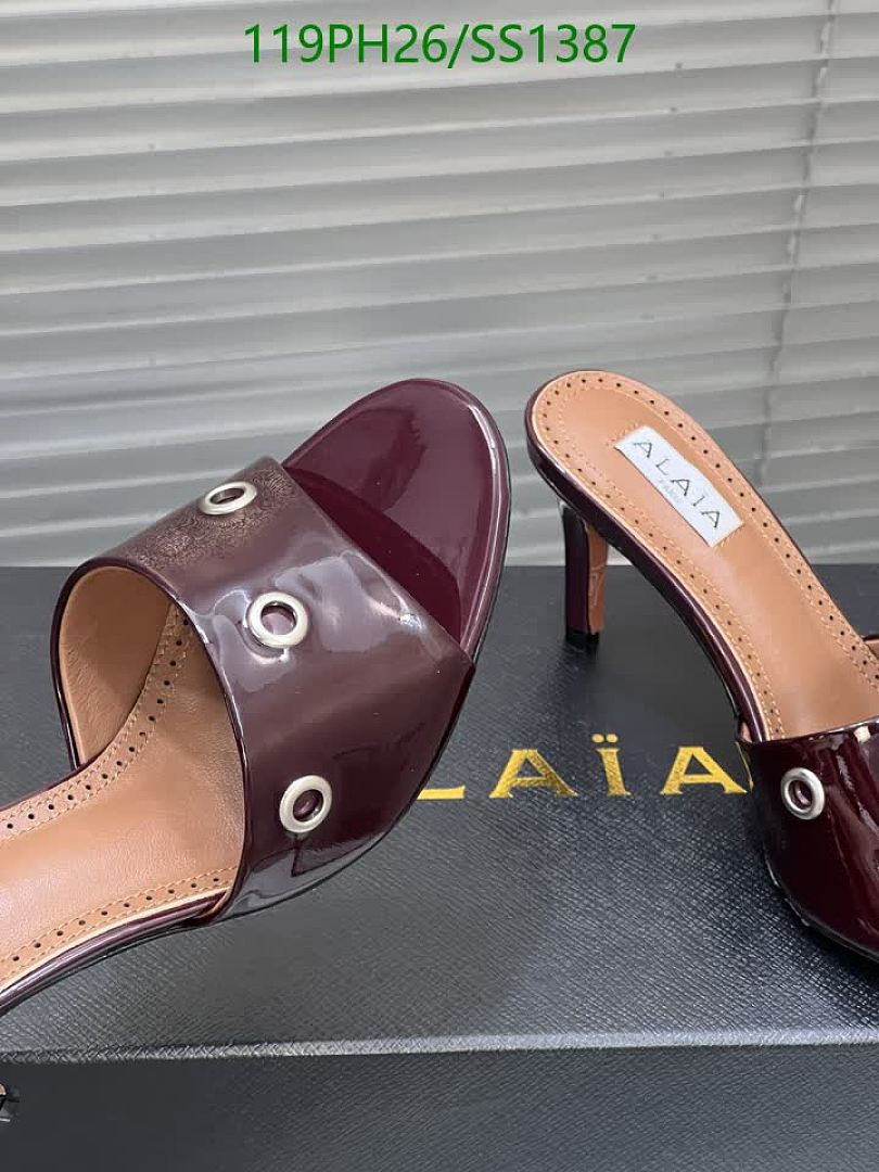 Alaia-Women Shoes Code: SS1387 $: 119USD