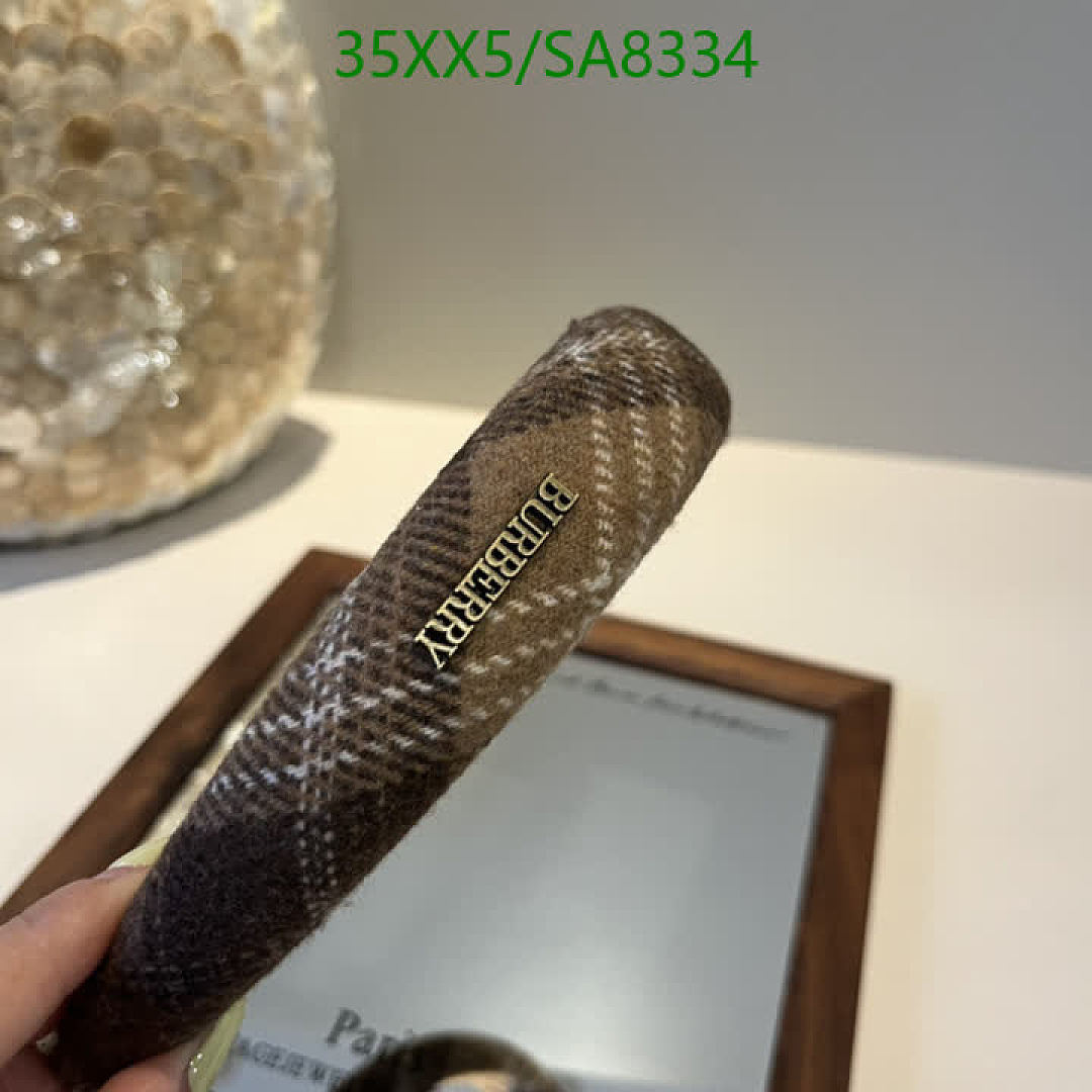 Burberry-Headband Code: SA8334 $: 35USD