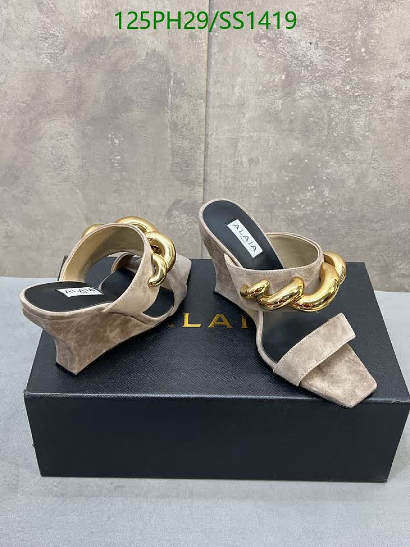 Alaia-Women Shoes Code: SS1419 $: 125USD