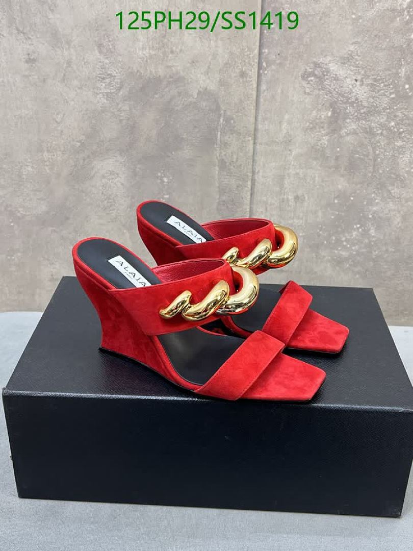 Alaia-Women Shoes Code: SS1419 $: 125USD