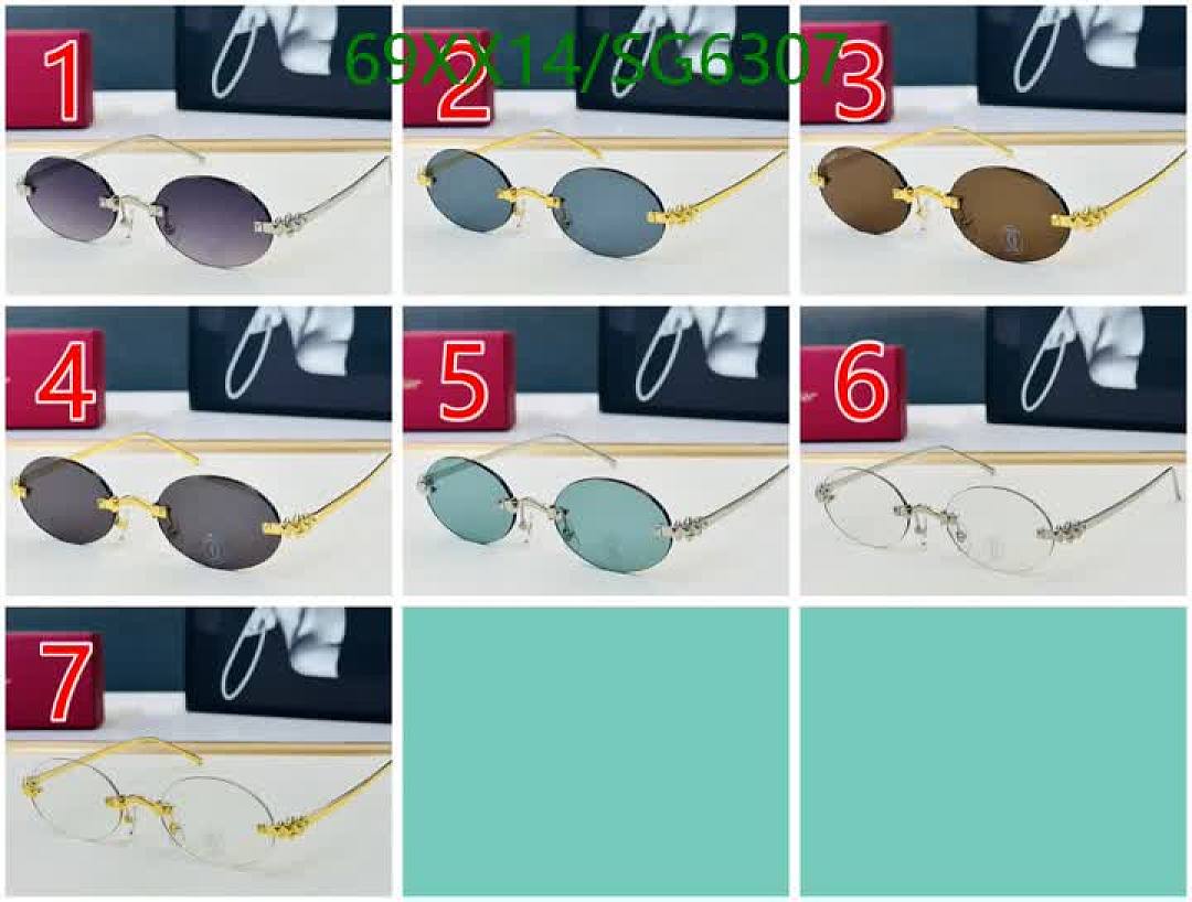 Cartier-Glasses Code: SG6307 $: 69USD