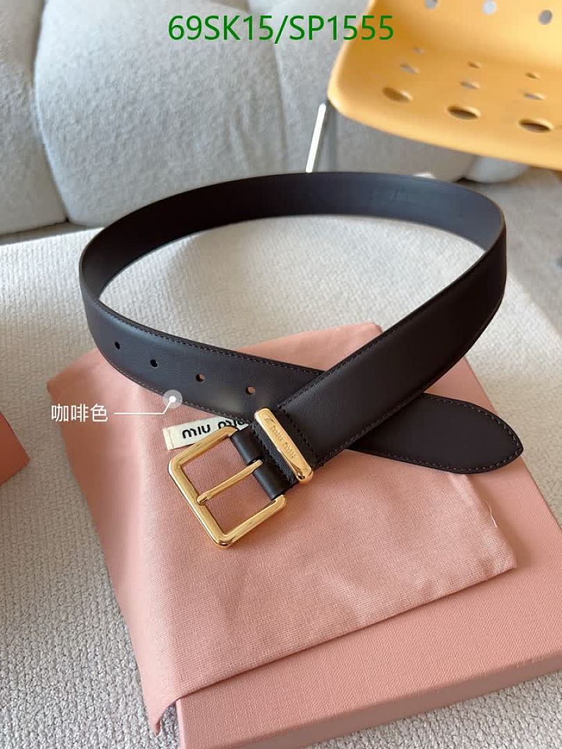 MIU MIU-Belts Code: SP1555 $: 69USD