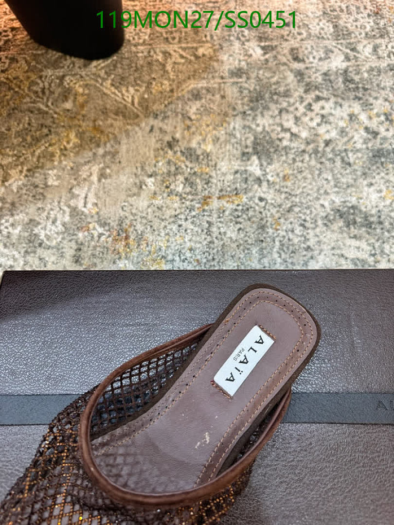 Alaia-Women Shoes Code: SS0451 $: 119USD