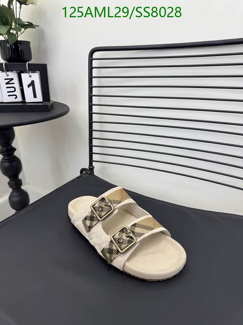 Burberry-Women Shoes Code: SS8028 $: 125USD