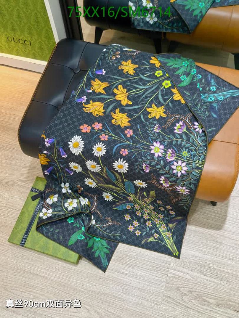 Gucci-Scarf Code: SM6714 $: 75USD