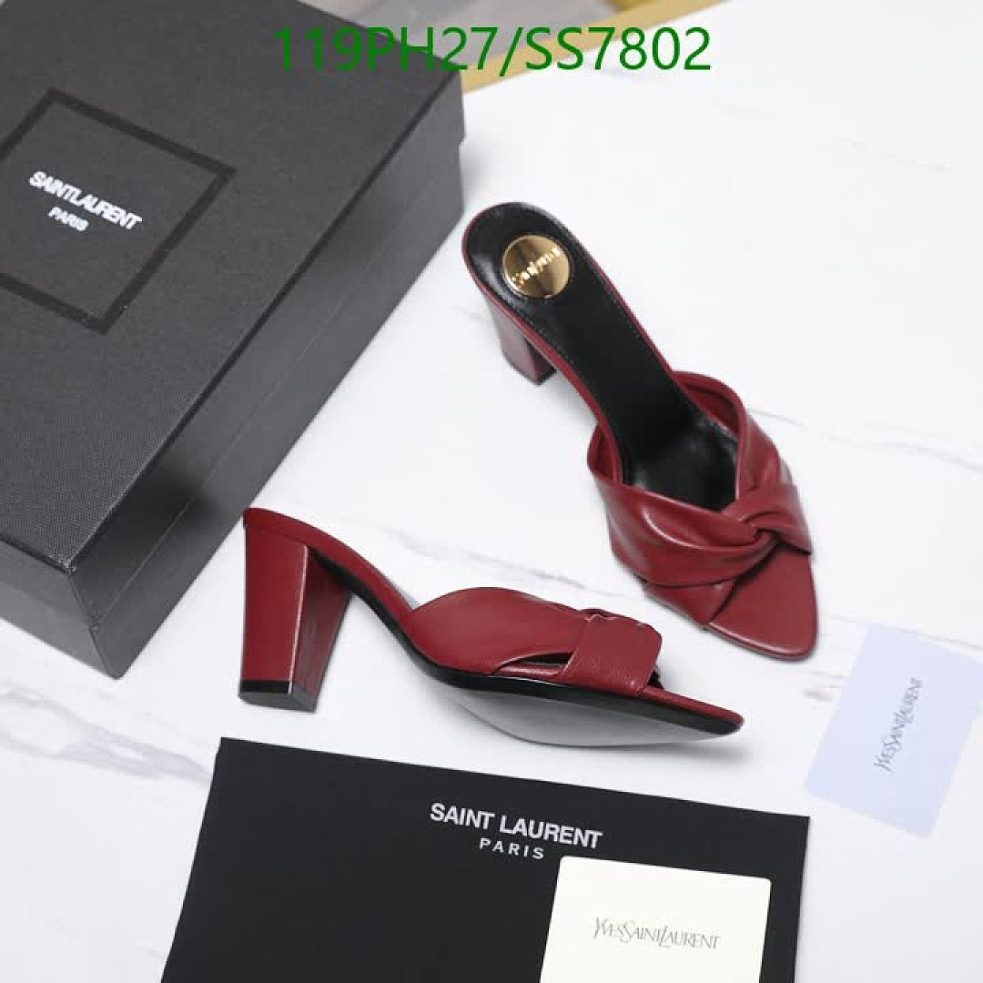 YSL-Women Shoes Code: SS7802 $: 119USD