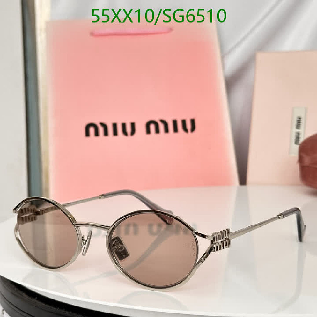 Miu Miu-Glasses Code: SG6510 $: 55USD