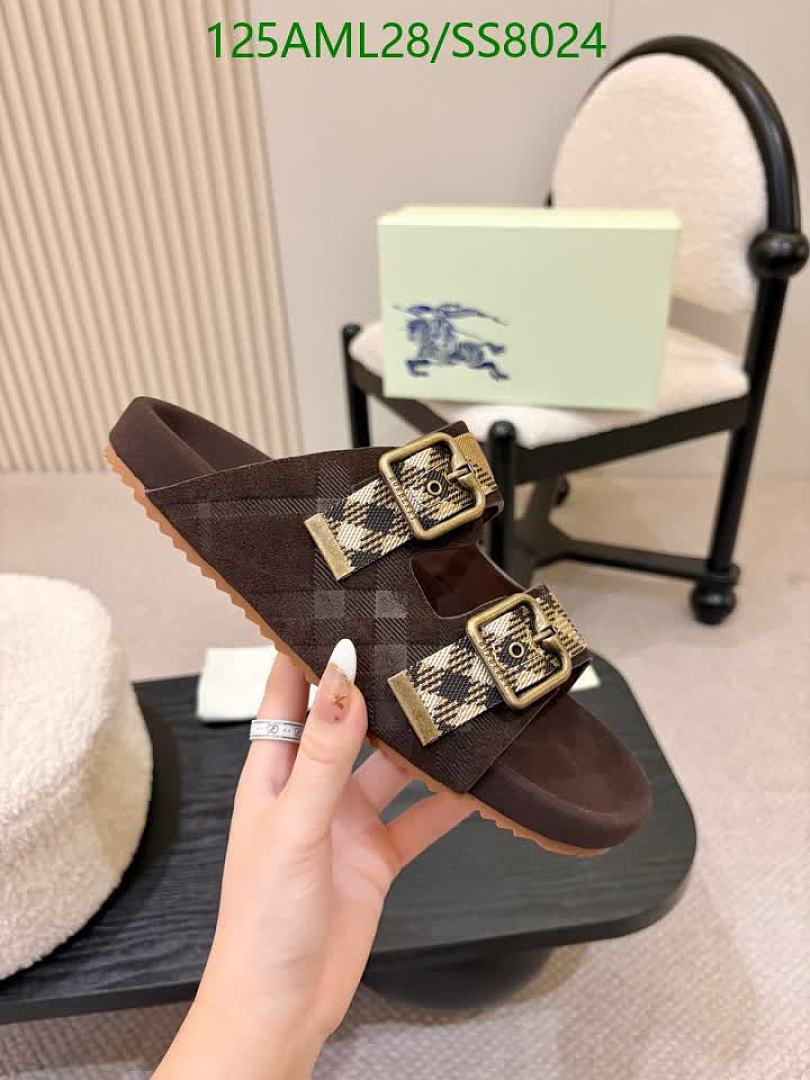Burberry-Women Shoes Code: SS8024 $: 125USD