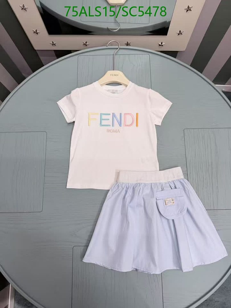 Fendi-Kids clothing Code: SC5478 $: 75USD