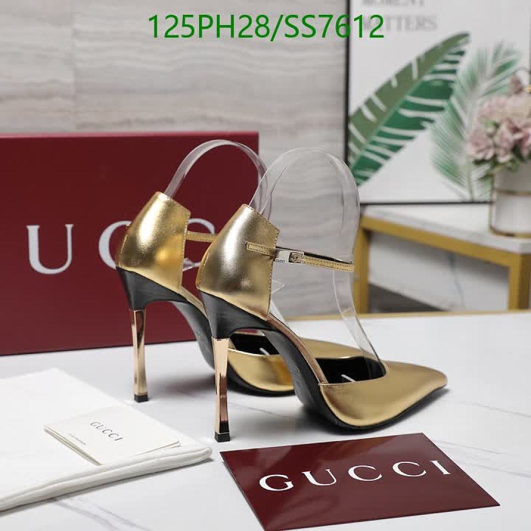 Gucci-Women Shoes Code: SS7612 $: 125USD