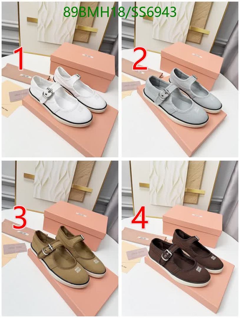 Miu Miu-Women Shoes Code: SS6943 $: 89USD