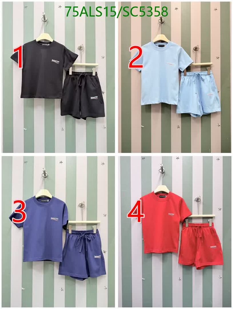 Balenciaga-Kids Clothing Code: SC5358 $: 75USD