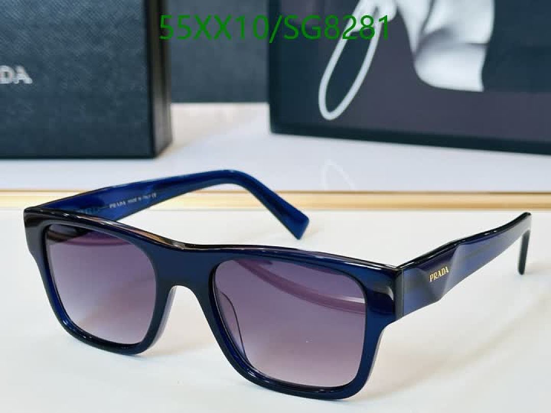 Prada-Glasses Code: SG8281 $: 55USD