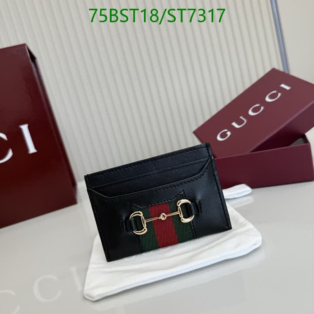 Gucci-Wallet Mirror Quality Code: ST7317 $: 75USD