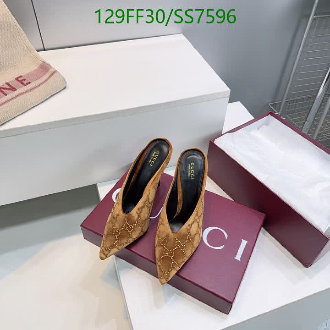 Gucci-Women Shoes Code: SS7596 $: 129USD