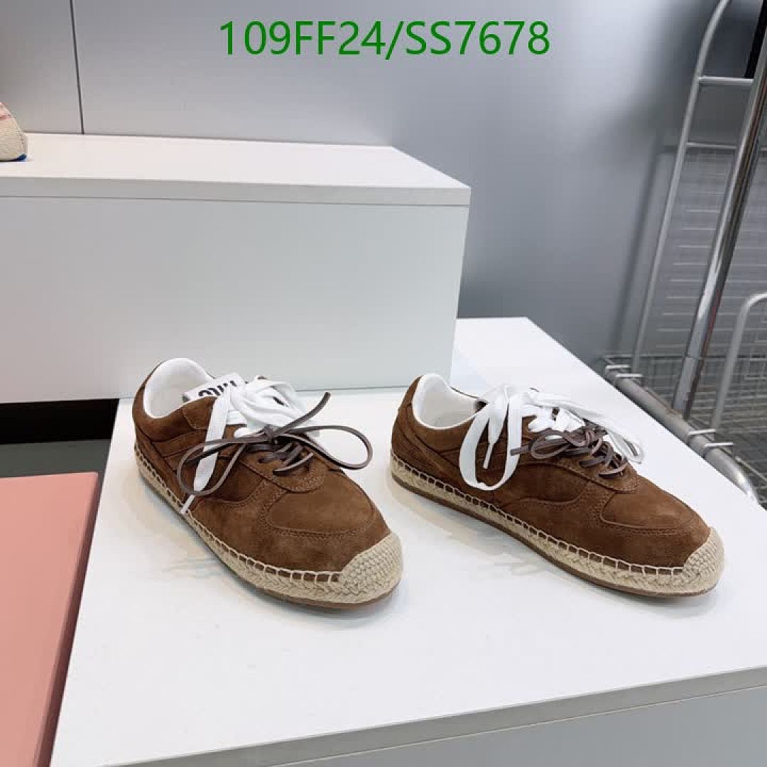 Miu Miu-Women Shoes Code: SS7678 $: 109USD