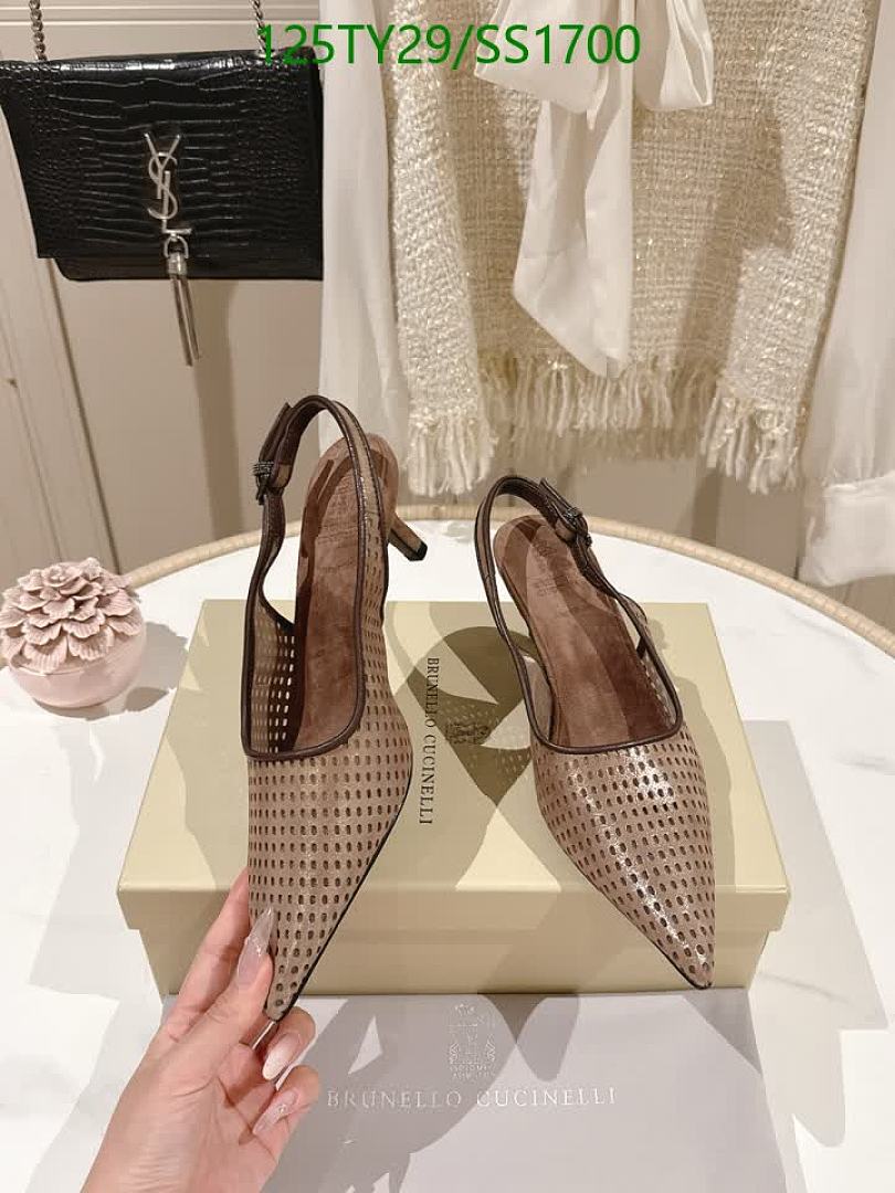 Brunello Cucinelli-Women Shoes Code: SS1700 $: 125USD