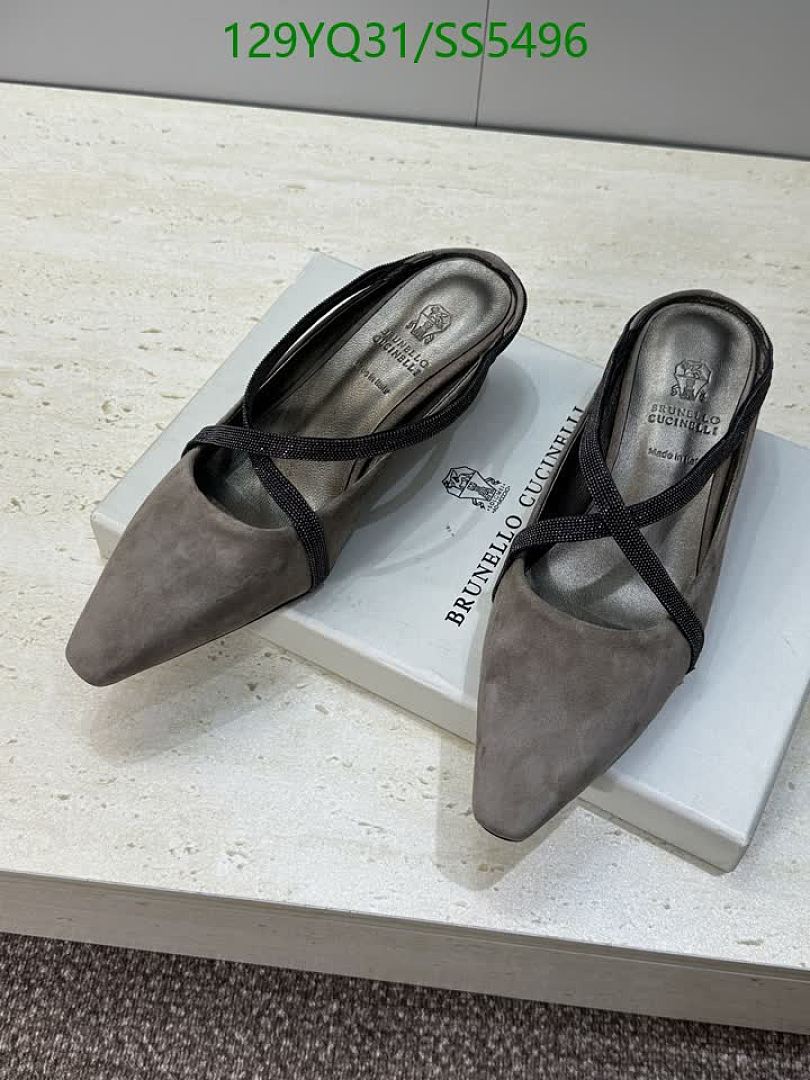 Brunello Cucinelli-Women Shoes Code: SS5496 $: 129USD