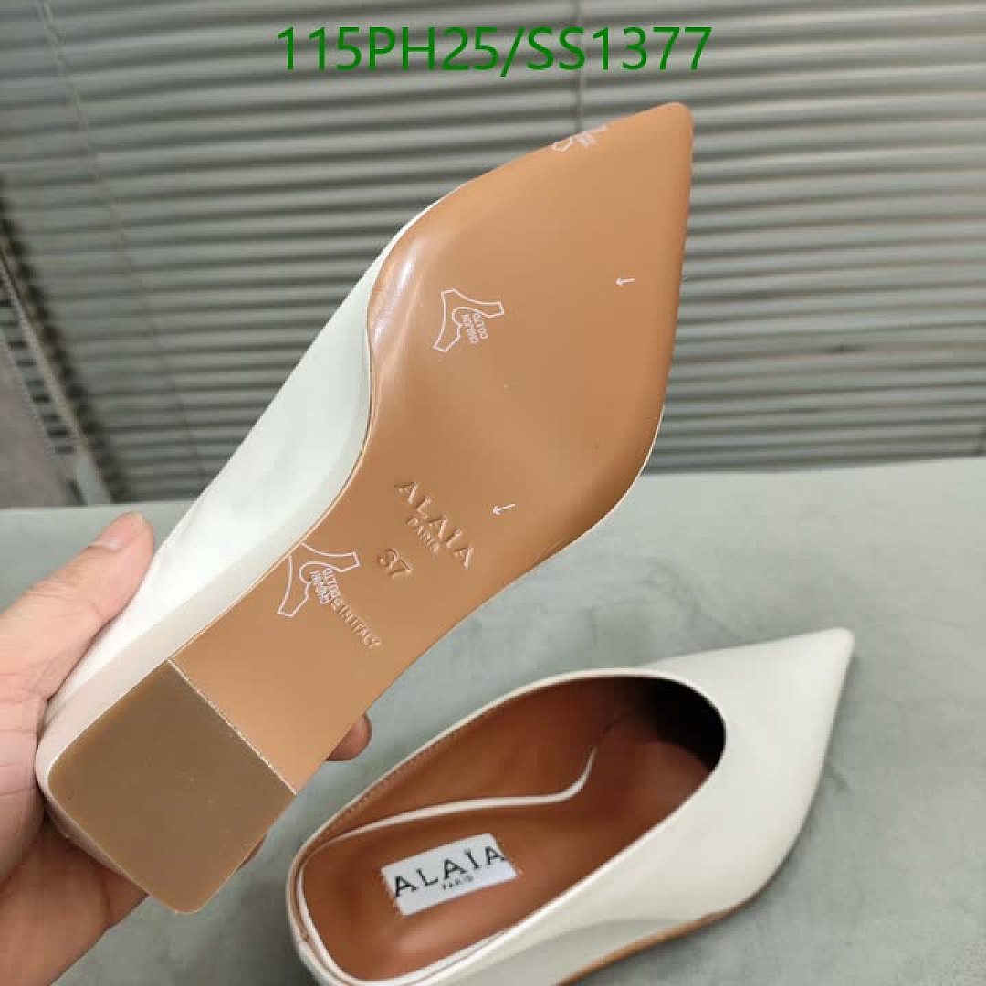 Alaia-Women Shoes Code: SS1377 $: 115USD