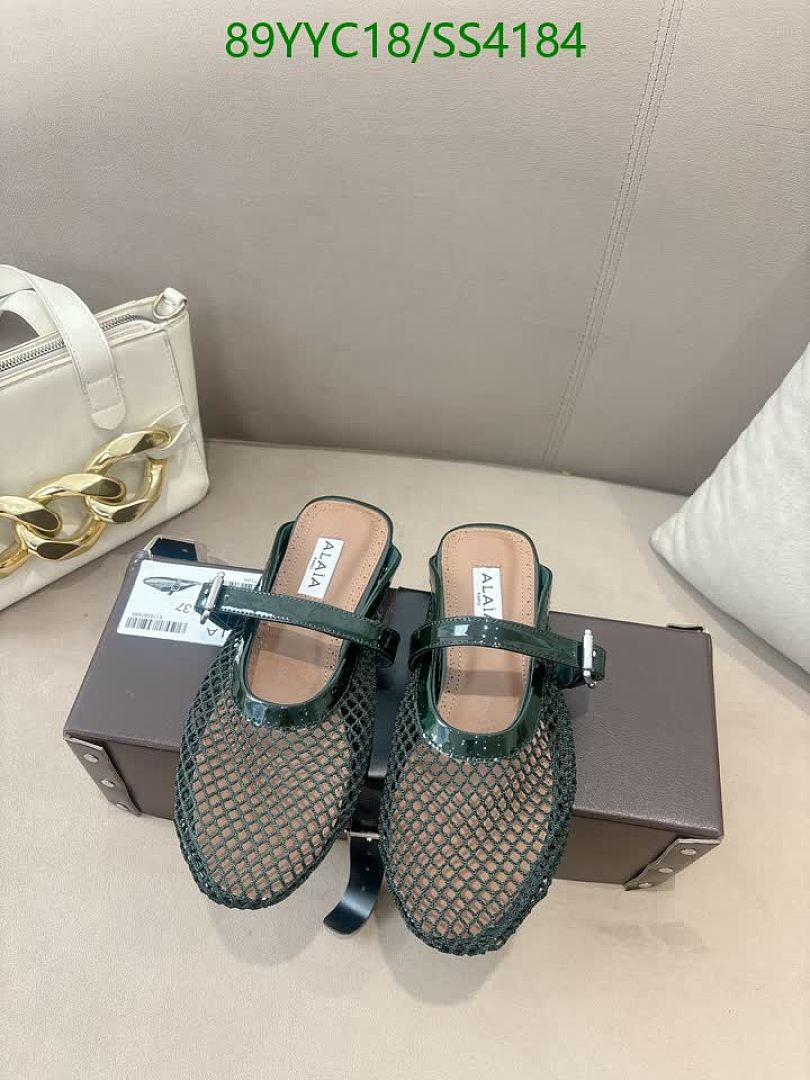 Alaia-Women Shoes Code: SS4184 $: 89USD