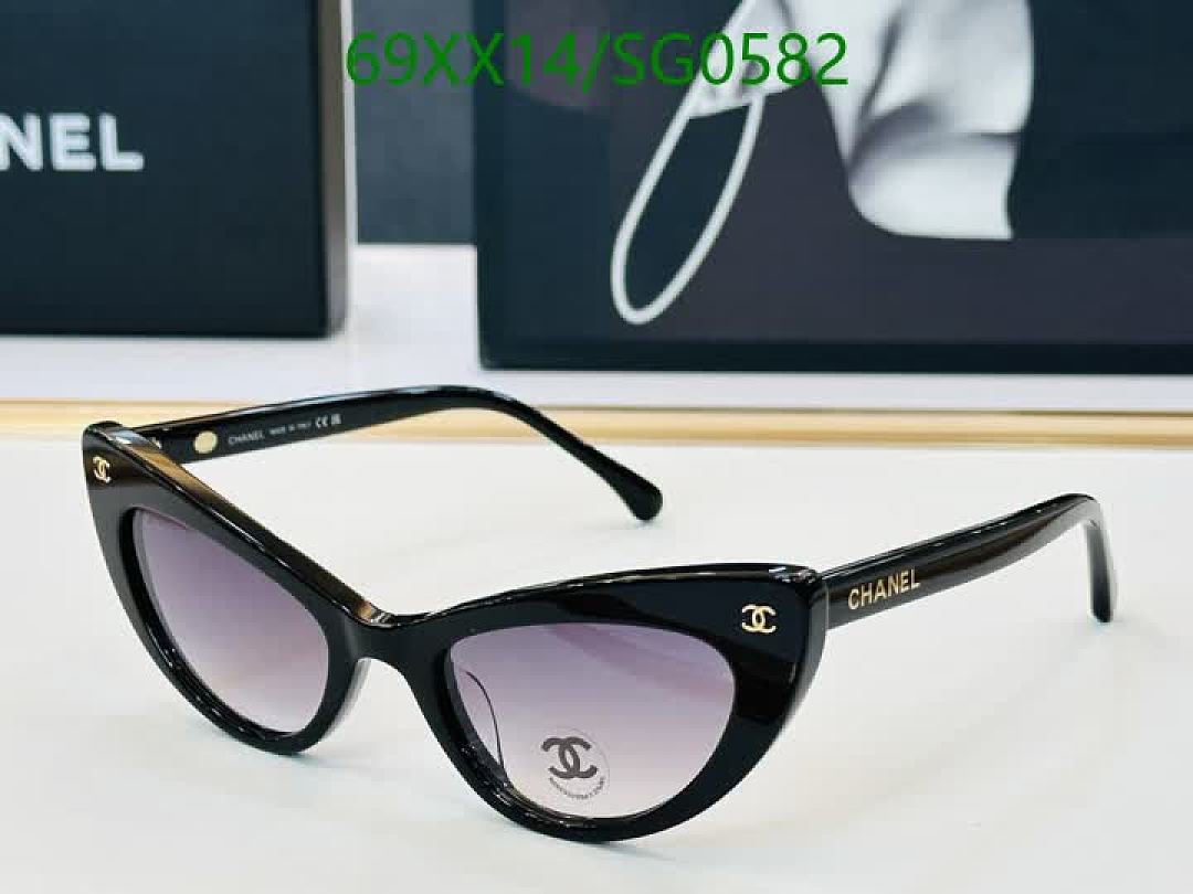 Chanel-Glasses Code: SG0582 $: 69USD