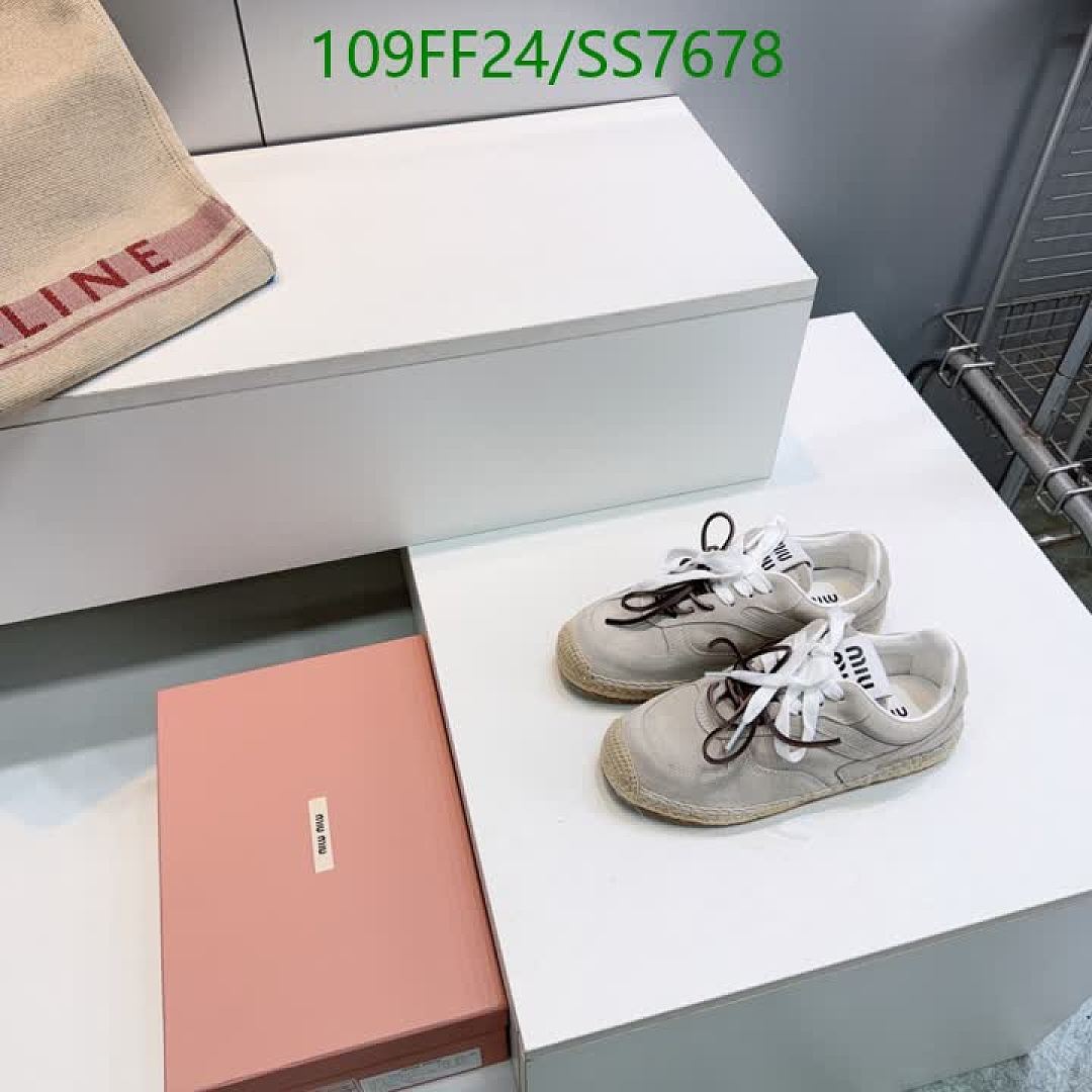 Miu Miu-Women Shoes Code: SS7678 $: 109USD