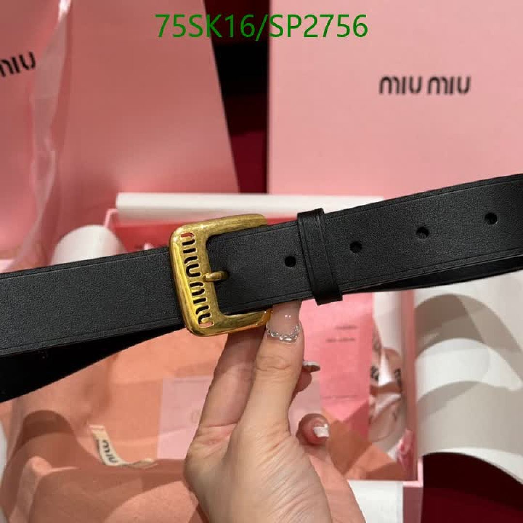 MIU MIU-Belts Code: SP2756 $: 75USD