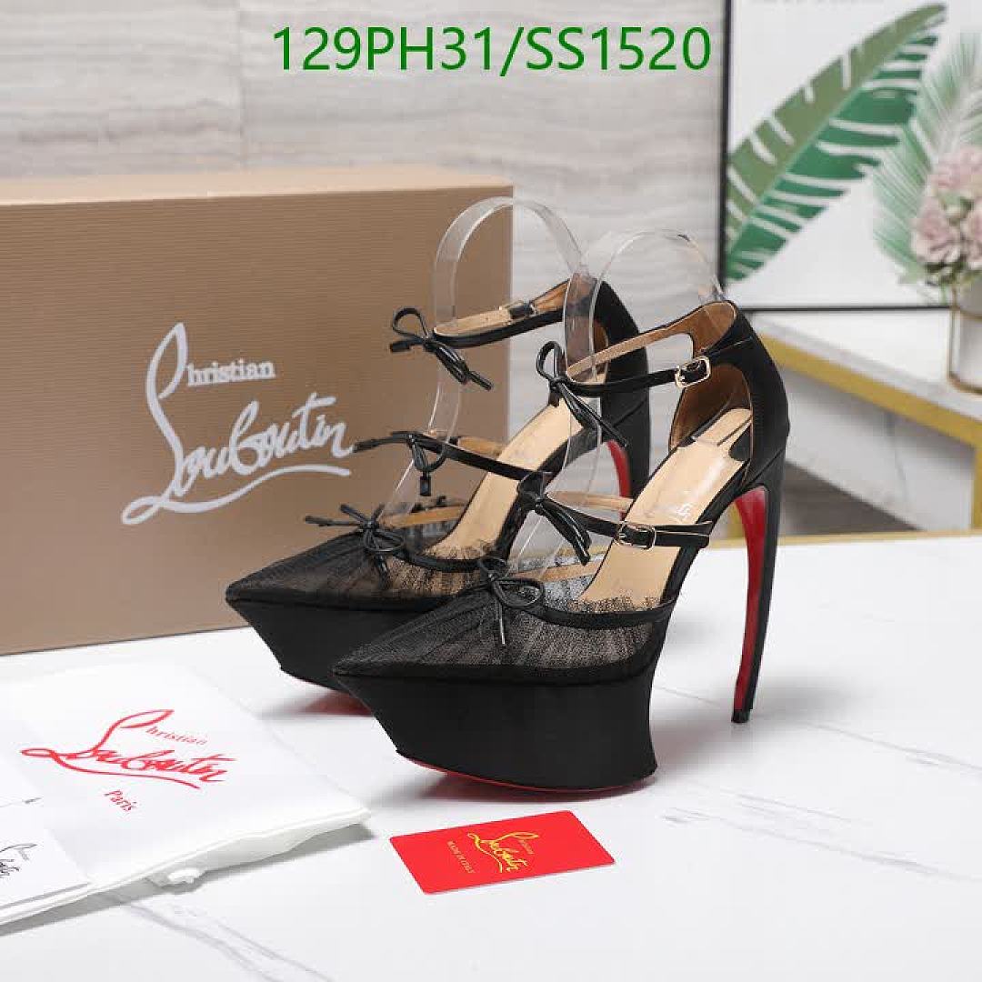 Christian Louboutin-Women Shoes Code: SS1520 $: 129USD