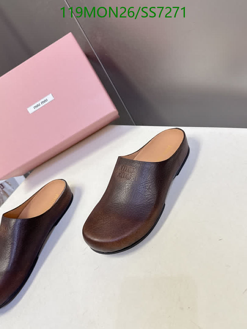 Miu Miu-Women Shoes Code: SS7271 $: 119USD