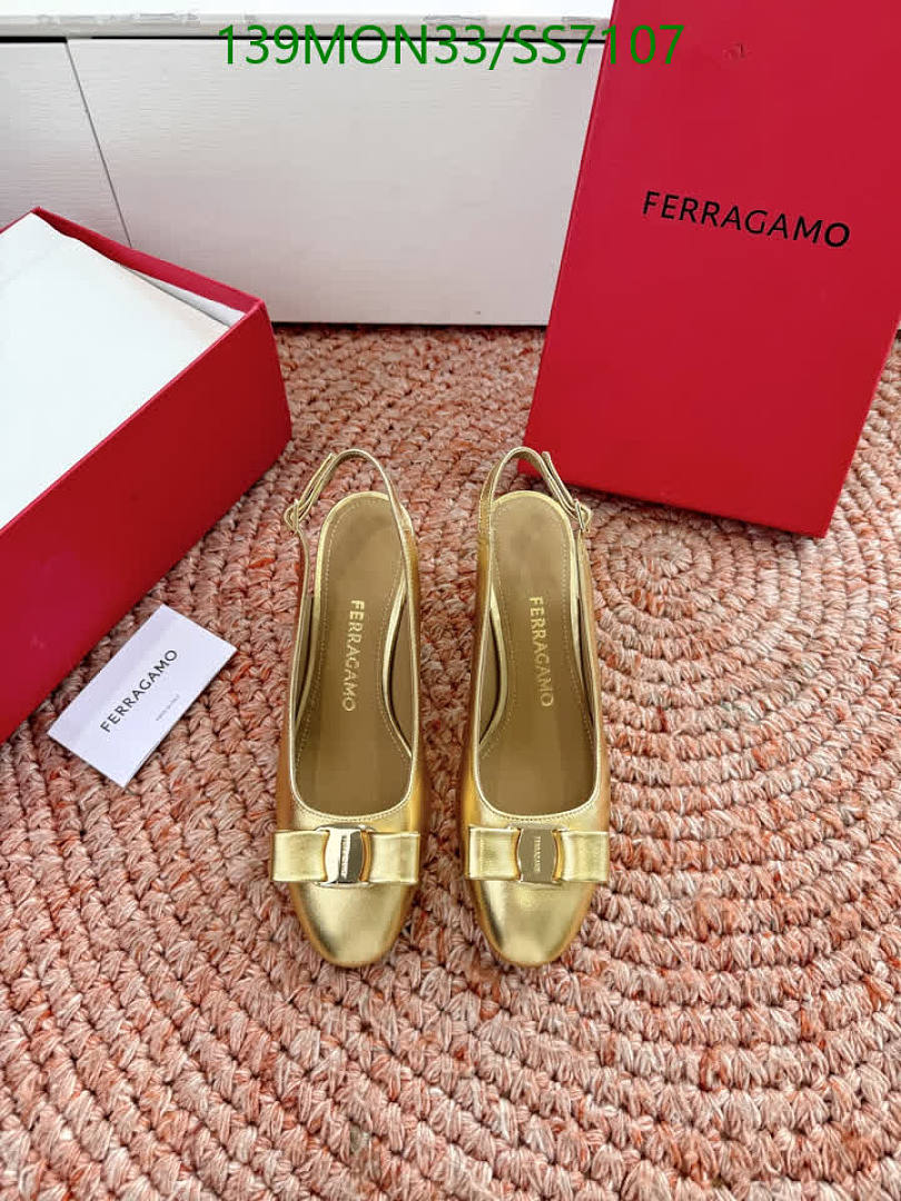 Ferragamo-Women Shoes Code: SS7107 $: 139USD