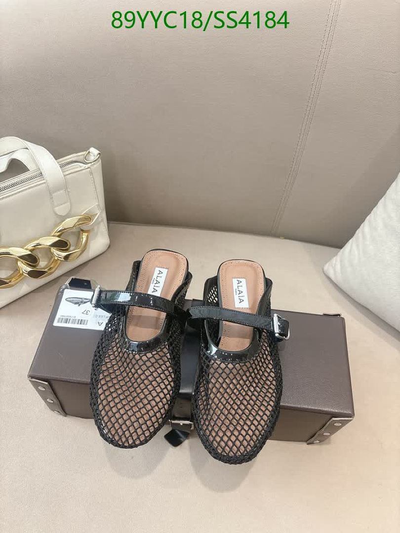 Alaia-Women Shoes Code: SS4184 $: 89USD