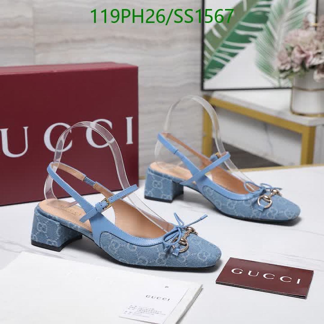 Gucci-Women Shoes Code: SS1567 $: 119USD