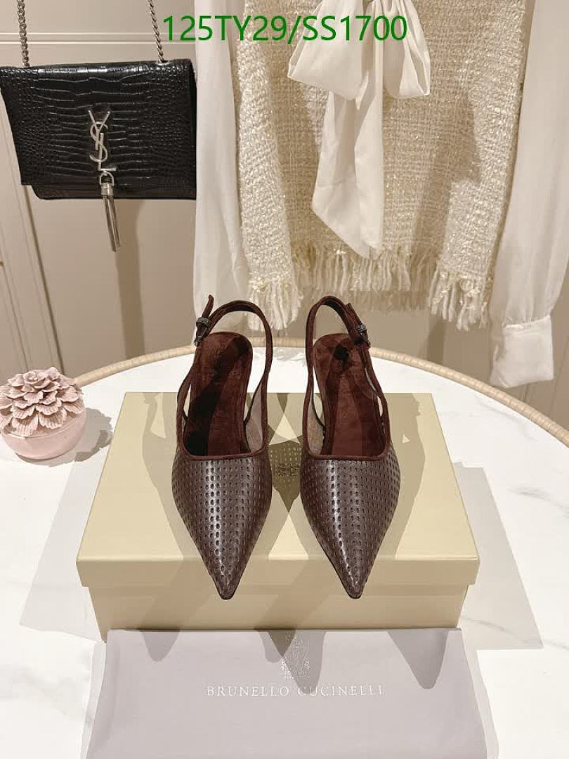 Brunello Cucinelli-Women Shoes Code: SS1700 $: 125USD