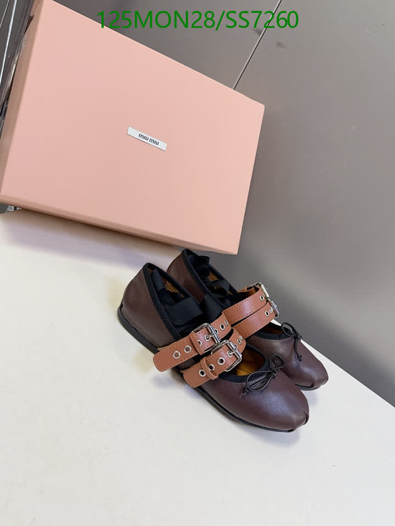 Miu Miu-Women Shoes Code: SS7260 $: 125USD