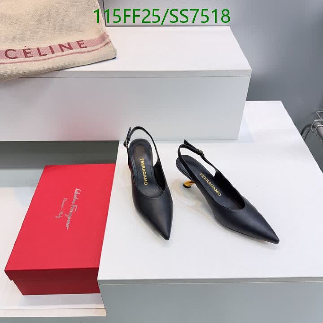 Ferragamo-Women Shoes Code: SS7518 $: 115USD