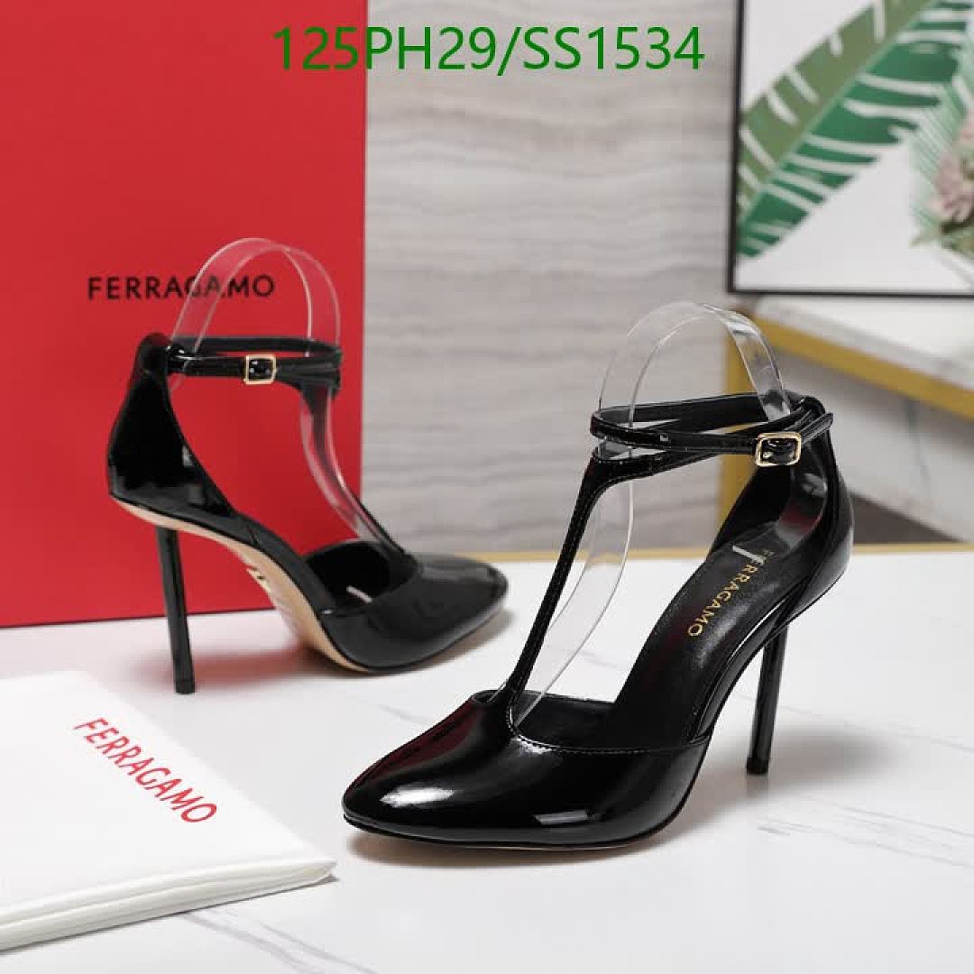 Ferragamo-Women Shoes Code: SS1534 $: 125USD