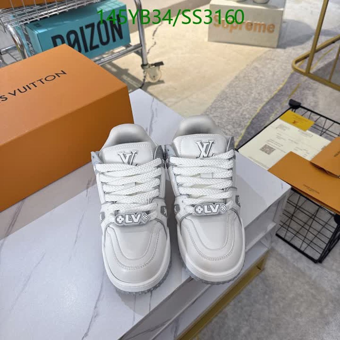 LV-Men shoes Code: SS3160 $: 145USD