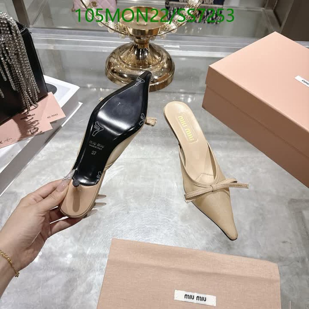 Miu Miu-Women Shoes Code: SS7253 $: 105USD