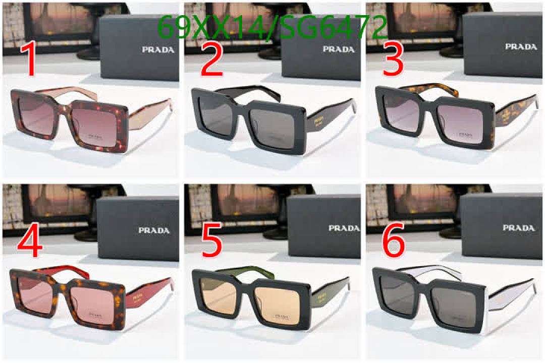 Prada-Glasses Code: SG6472 $: 69USD