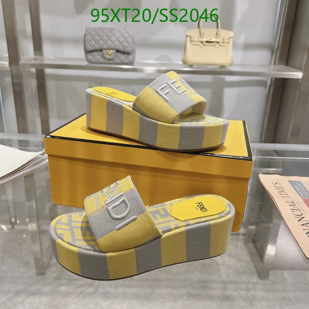 Fendi-Women Shoes Code: SS2046 $: 95USD