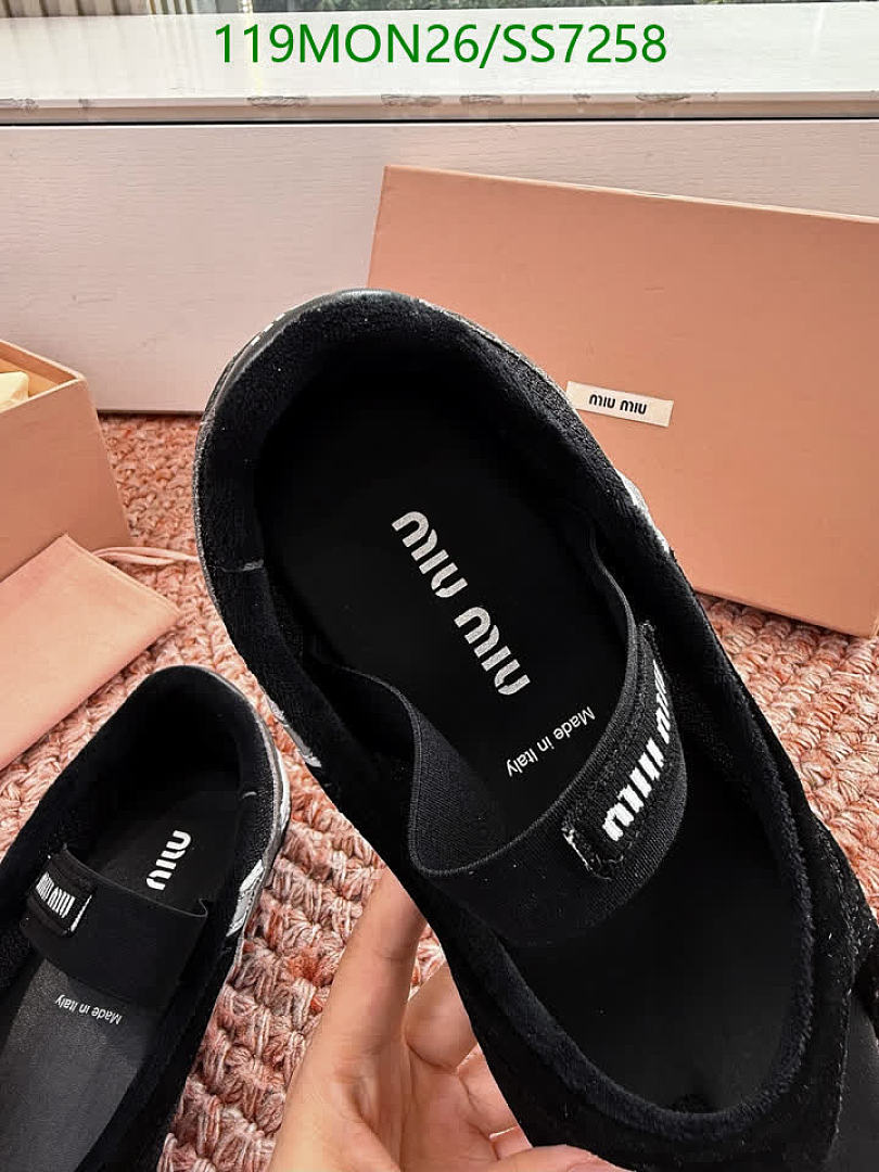 Miu Miu-Women Shoes Code: SS7258 $: 119USD