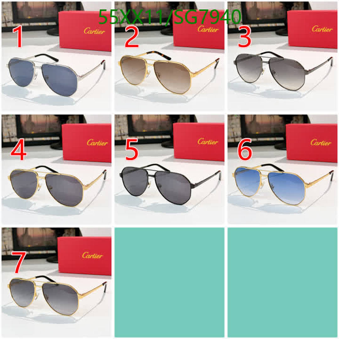 Cartier-Glasses Code: SG7940 $: 55USD