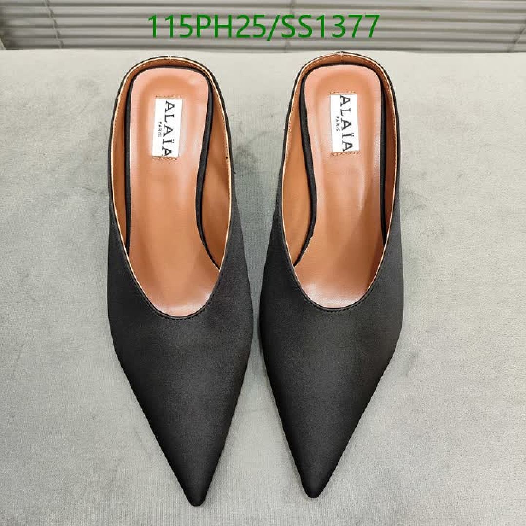 Alaia-Women Shoes Code: SS1377 $: 115USD