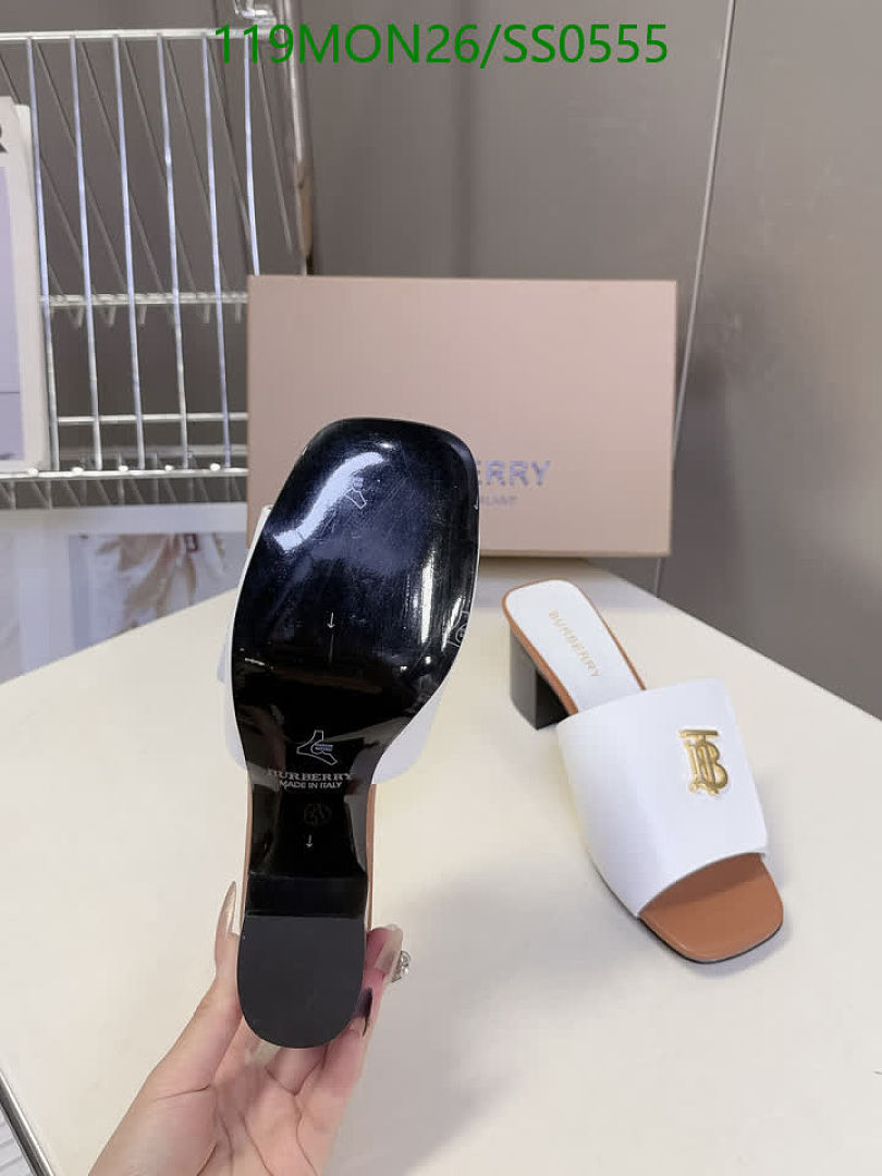 Burberry-Women Shoes Code: SS0555 $: 119USD