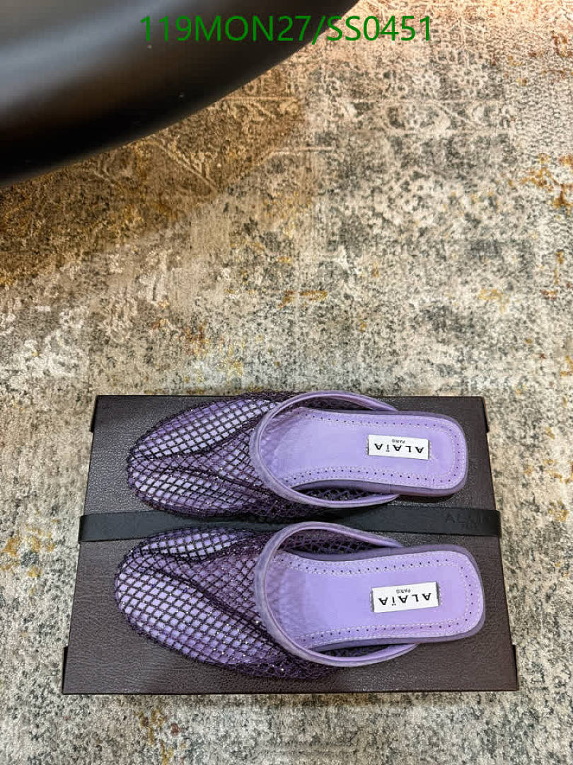 Alaia-Women Shoes Code: SS0451 $: 119USD