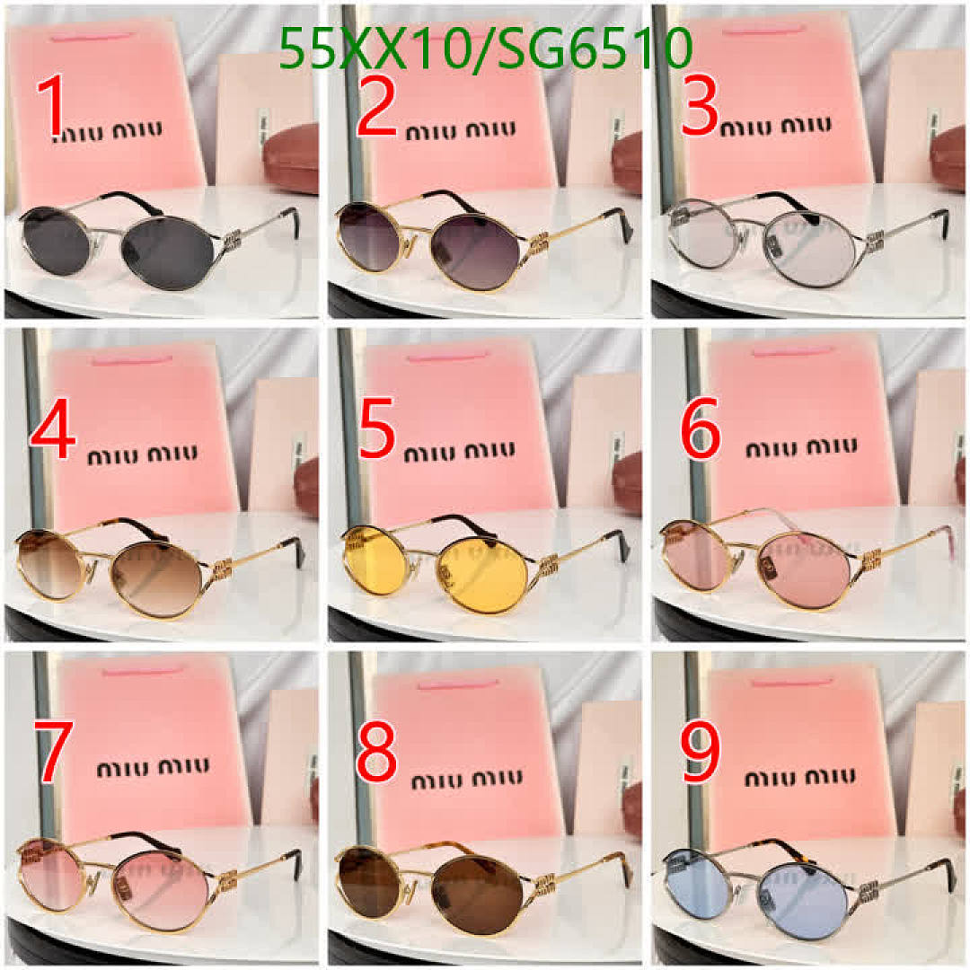 Miu Miu-Glasses Code: SG6510 $: 55USD
